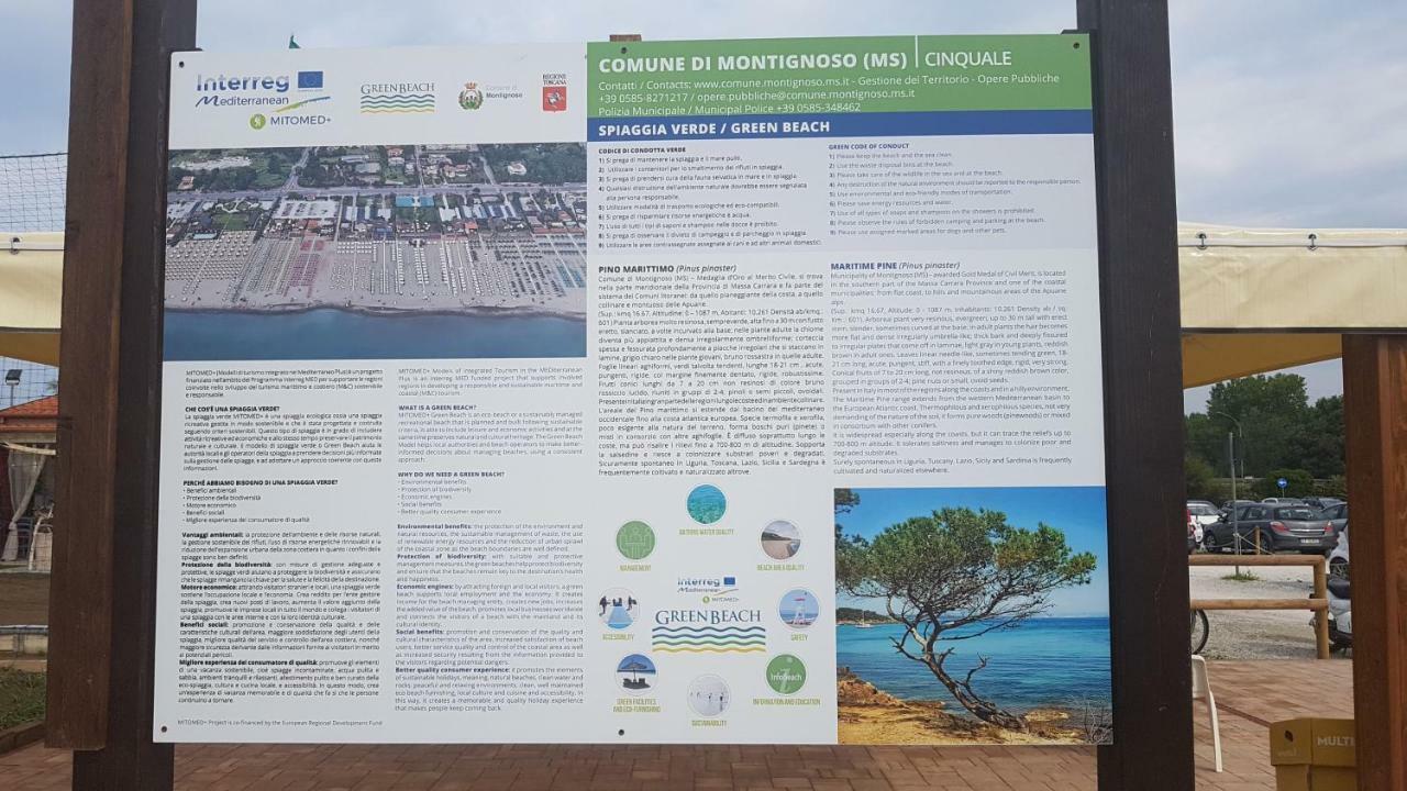 Villetta Cinquale Versilia Eksteriør billede